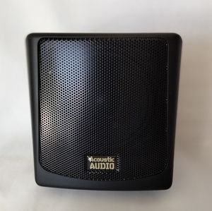 New Acoustic Audio Indoor Speaker System Black